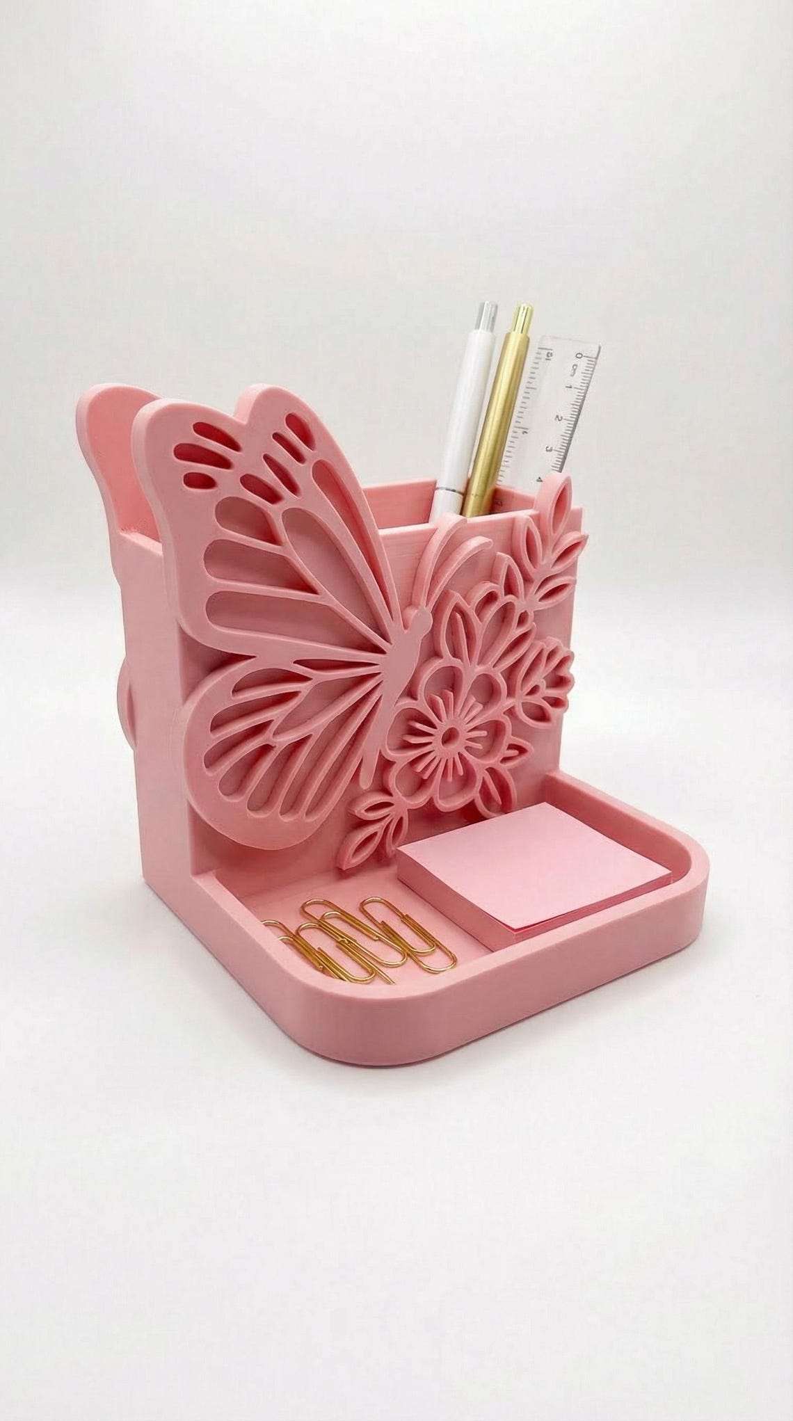 Butterfly Bow Organizer STL | 3D Printable Office Storage for Modern ...