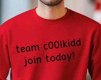 Team c00lkidd Sweatshirt: Roblox Gamer Apparel