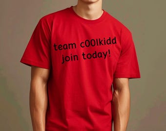 Team c00lkidd T-Shirt: Roblox Gamer Apparel