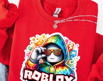 Roblox Sweatshirt: Gamer Birthday Shirt, Streamer Merch