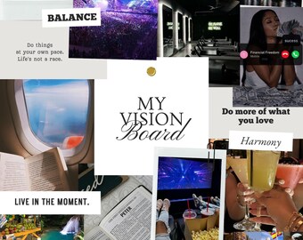 ムードボード、テンプレート、モチベーション