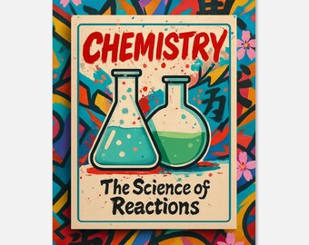 レトロな化学プリント：風変わりな科学ポスター（即時ダウンロード！）