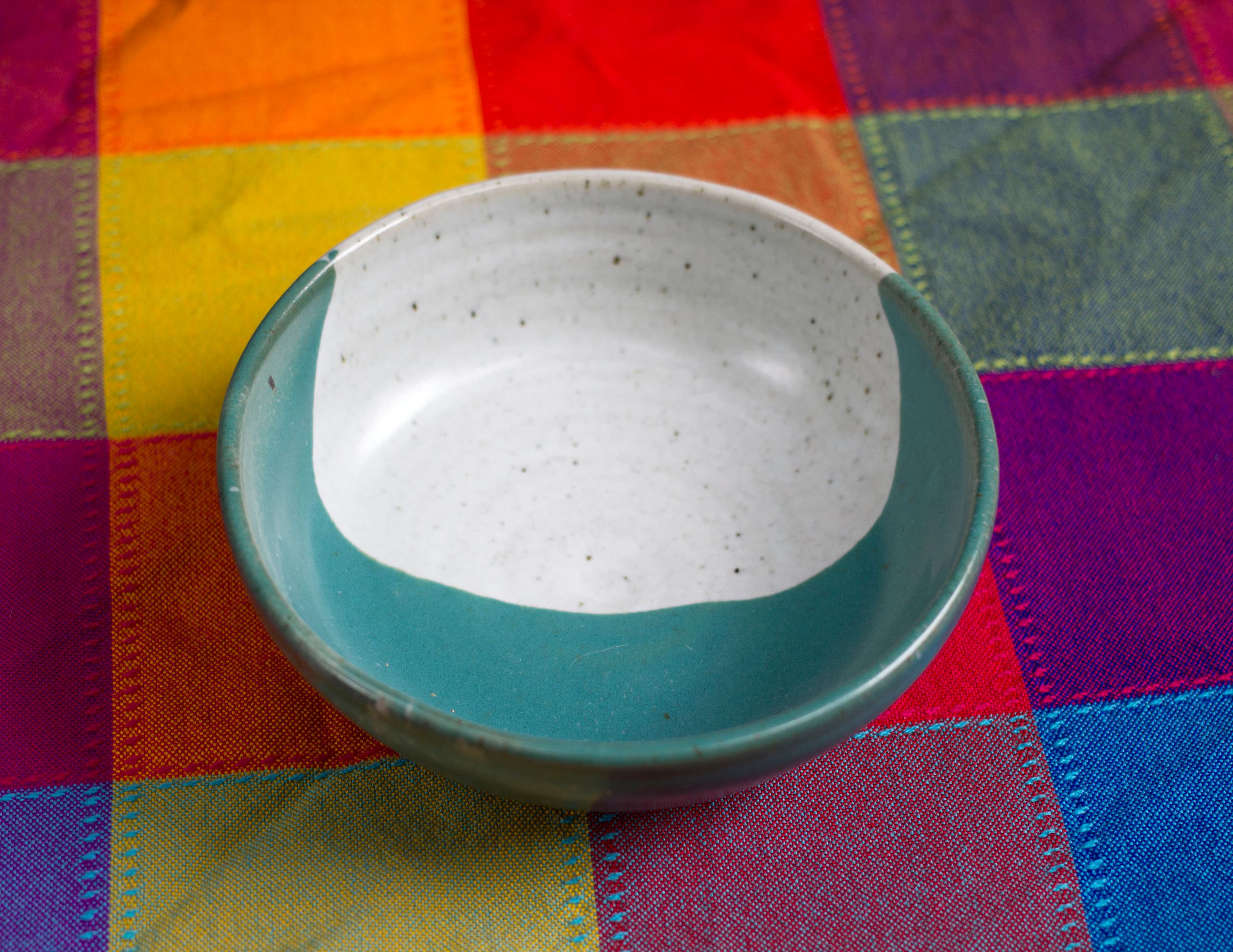 Stoneware Ceramic Bowl - Handmade - Wheel Thrown -cereal Bowl - Pottery ...