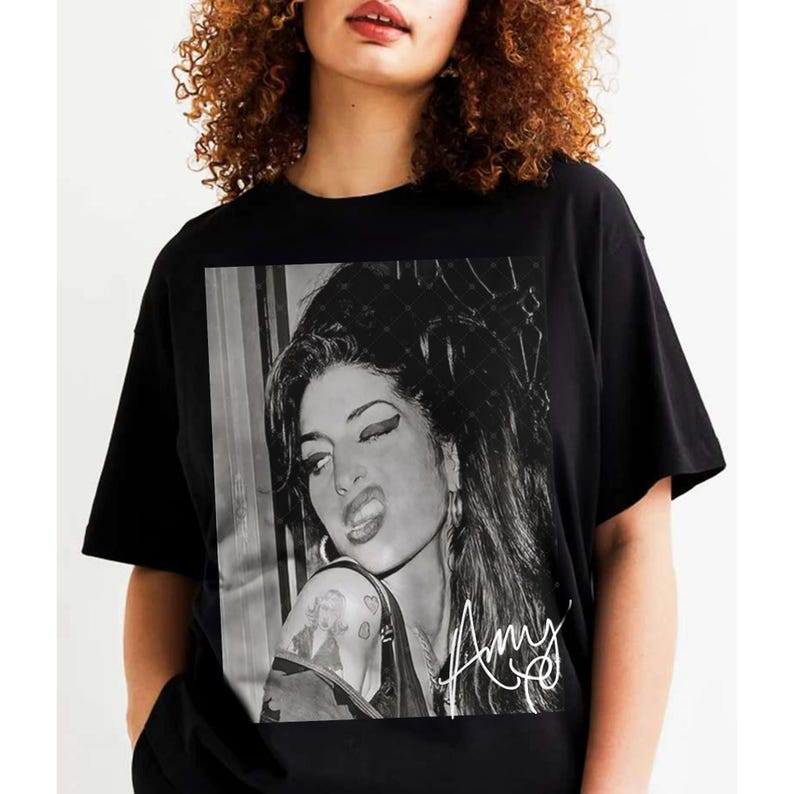 T-shirt Amy Winehouse - Classique - Unisexe - Taille S à 5XL - Neuf Avec étiquettes