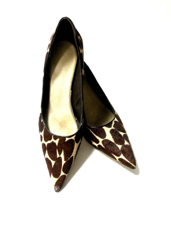 nine west leopard print shoes