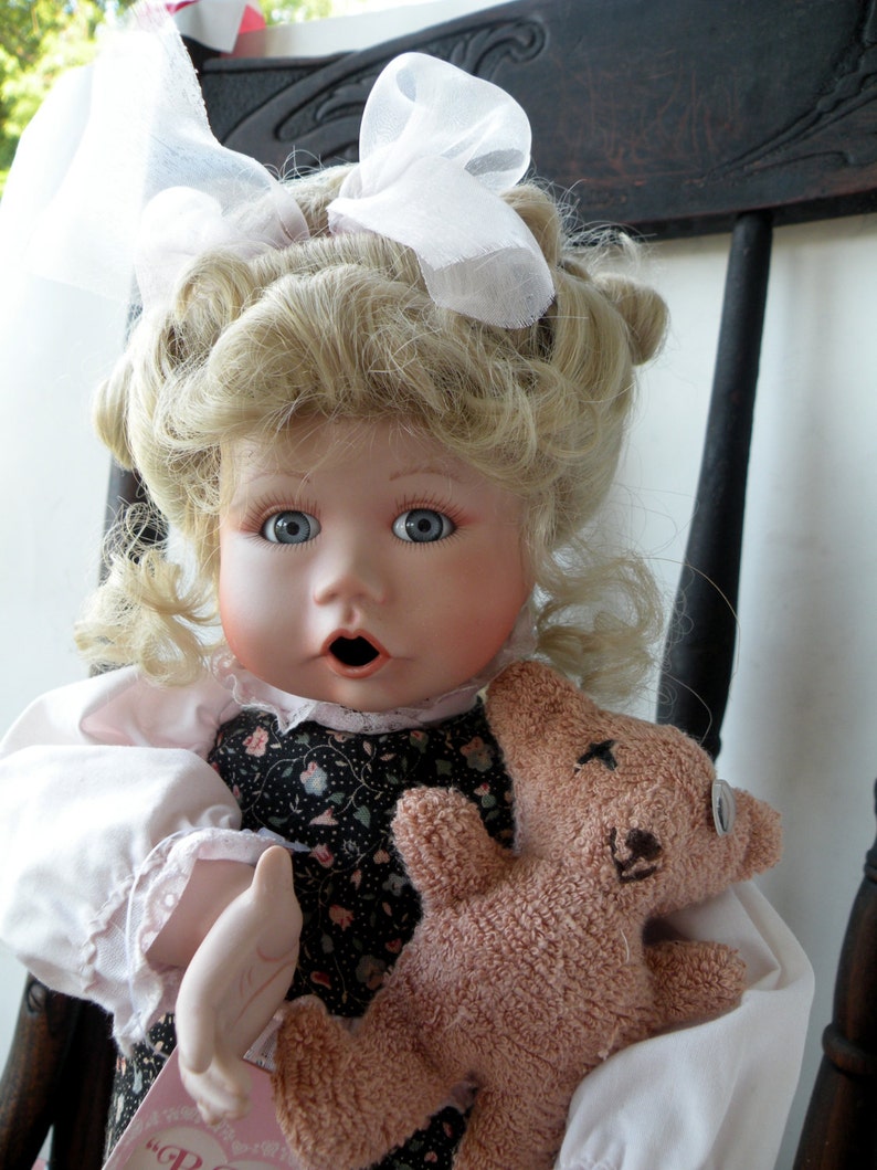 boo bear and me porcelain doll