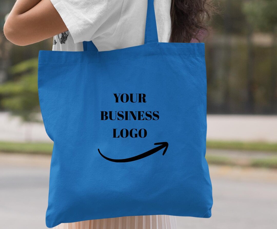 Your Business Logo Tote Bag, Custom Logo Tote Bag, Your Design Here ...