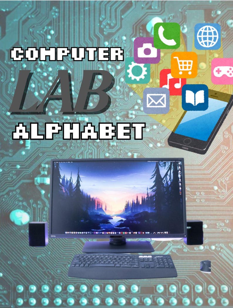 Computer Lab Alphabet - Etsy