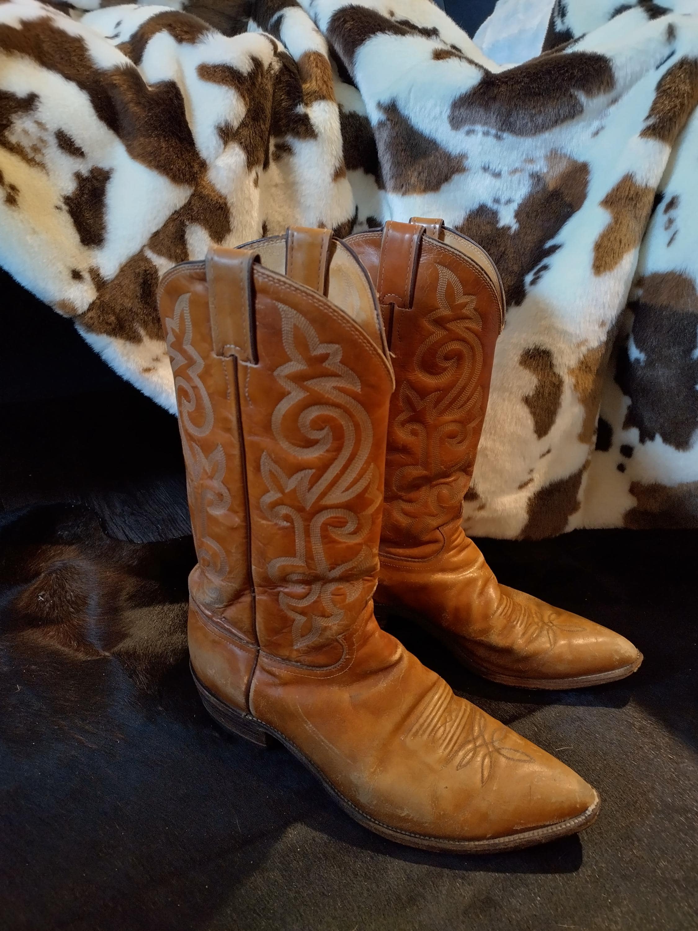 90s Justin Boots - Etsy