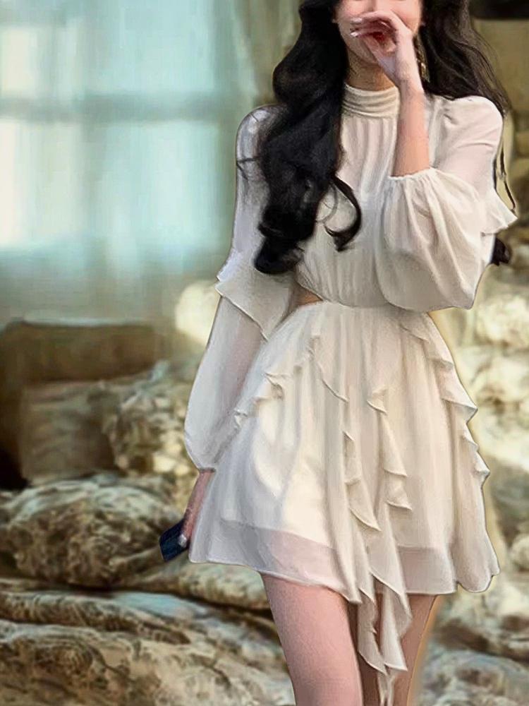 sachin and babi light blue dress Long Chiffon Dress main image 0