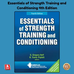 Essentials of Strength Training and Conditioning 4th Edition - Instant download