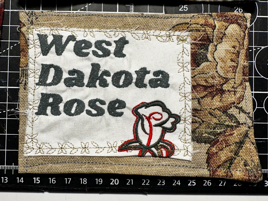 West Dakota Rose // Handmade Bluegrass Patch - Etsy