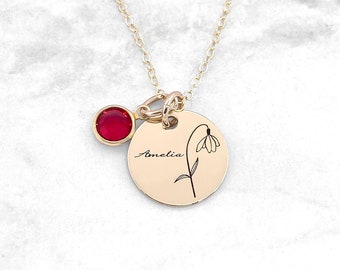 Collier personnalisé pour demoiselle d'honneur • Cadeau pour demoiselle d'honneur • Collier pour demoiselle d'honneur • Bijoux pour demoiselle d'honneur • Cadeau pour demoiselle d'honneur • Proposition de demoiselle d'honneur