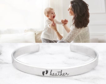 Mom Bracelet, New Mom Bracelet, Mommy Bracelet, Personalized Mom Jewelry, Bracelet With Kids Names, Gift For Mom, Gift For Mother