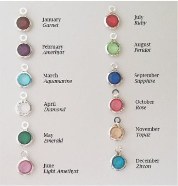 You Are My Sunshine Necklace Birthstone 