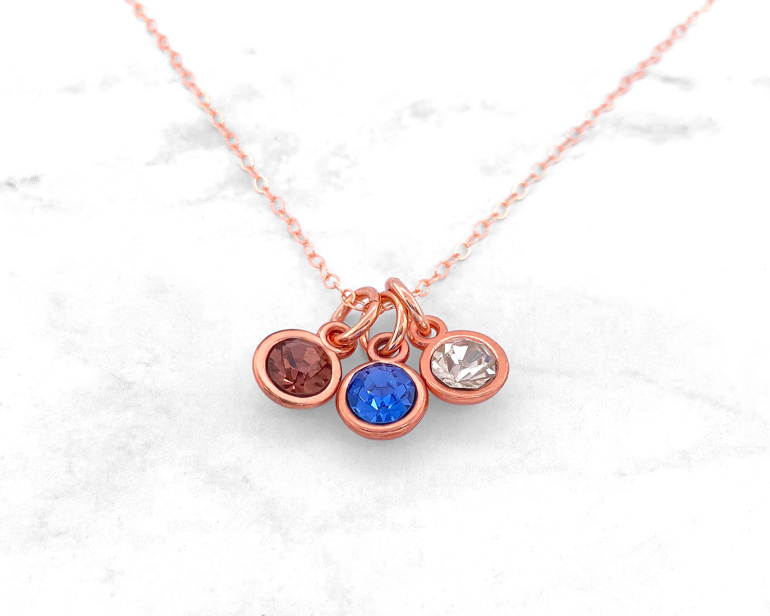 Grandma Necklace Birthstone Necklace Necklace for Grandma Mom
