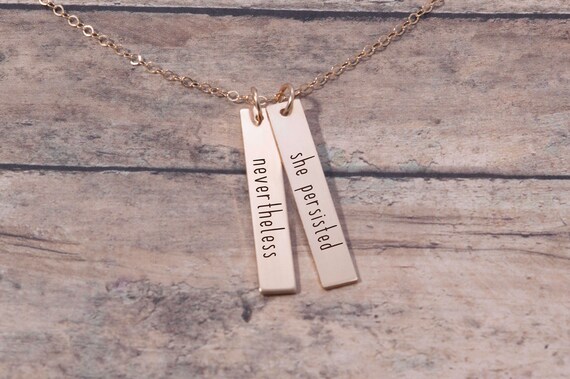 Rose Gold Nevertheless She Persisted 