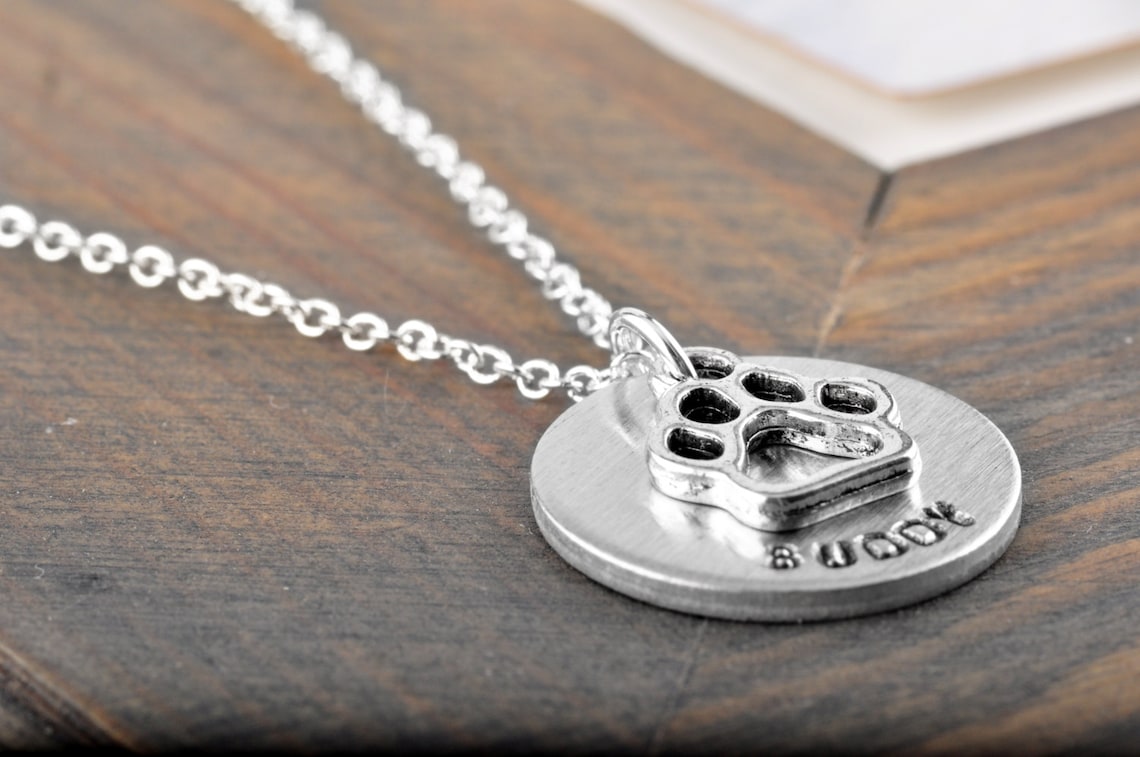 Personalized Pet Jewelry Pet Memorial Necklace Dog Necklace Etsy