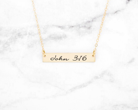John name deals necklace