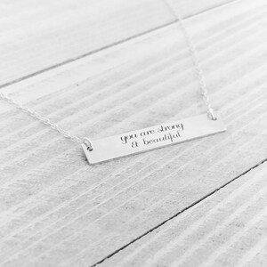 LParkin Collana Motivazionale 'Rise Up' In Acciaio Inox | Gioiello Ispirazionale Con Ciondolo Inciso, Regalo In Cofanetto Per Teatro E Momenti Speciali - 3