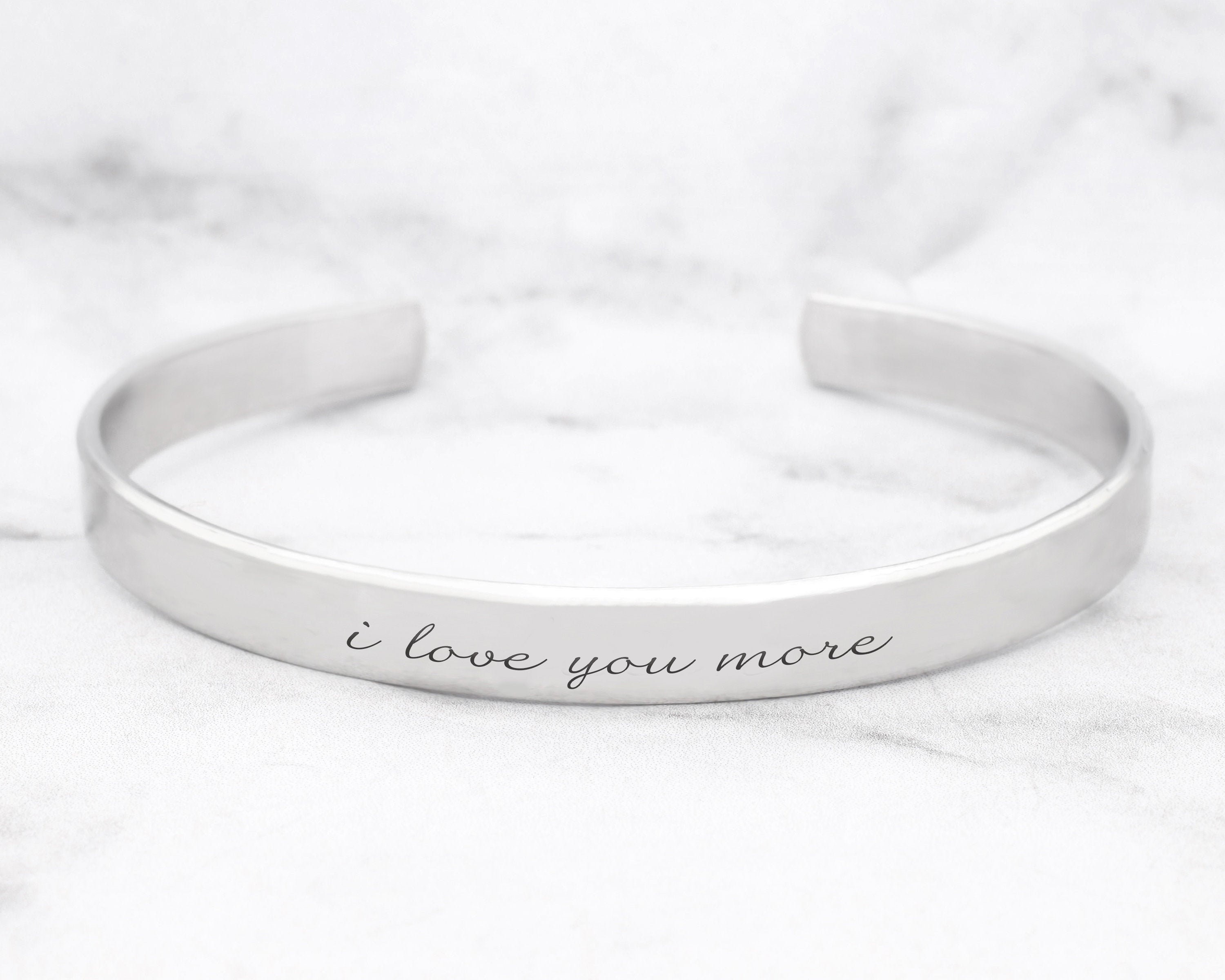 I love you more bracelet best sale