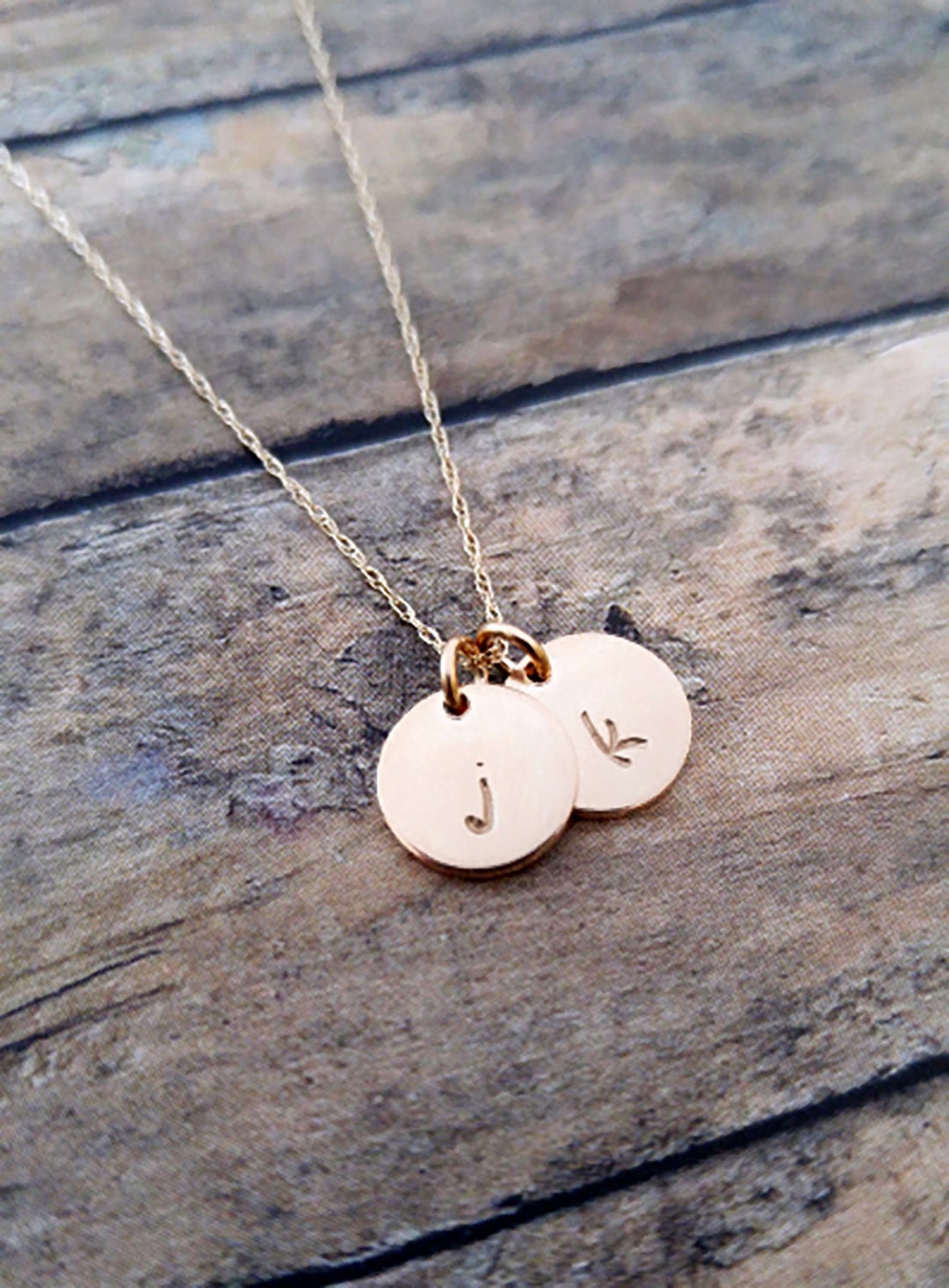 Gold Disc Necklace Gold Letter Necklace Initial Pendant Custom Gold Necklace Tiny Gold Initial Charm Etsy Canada