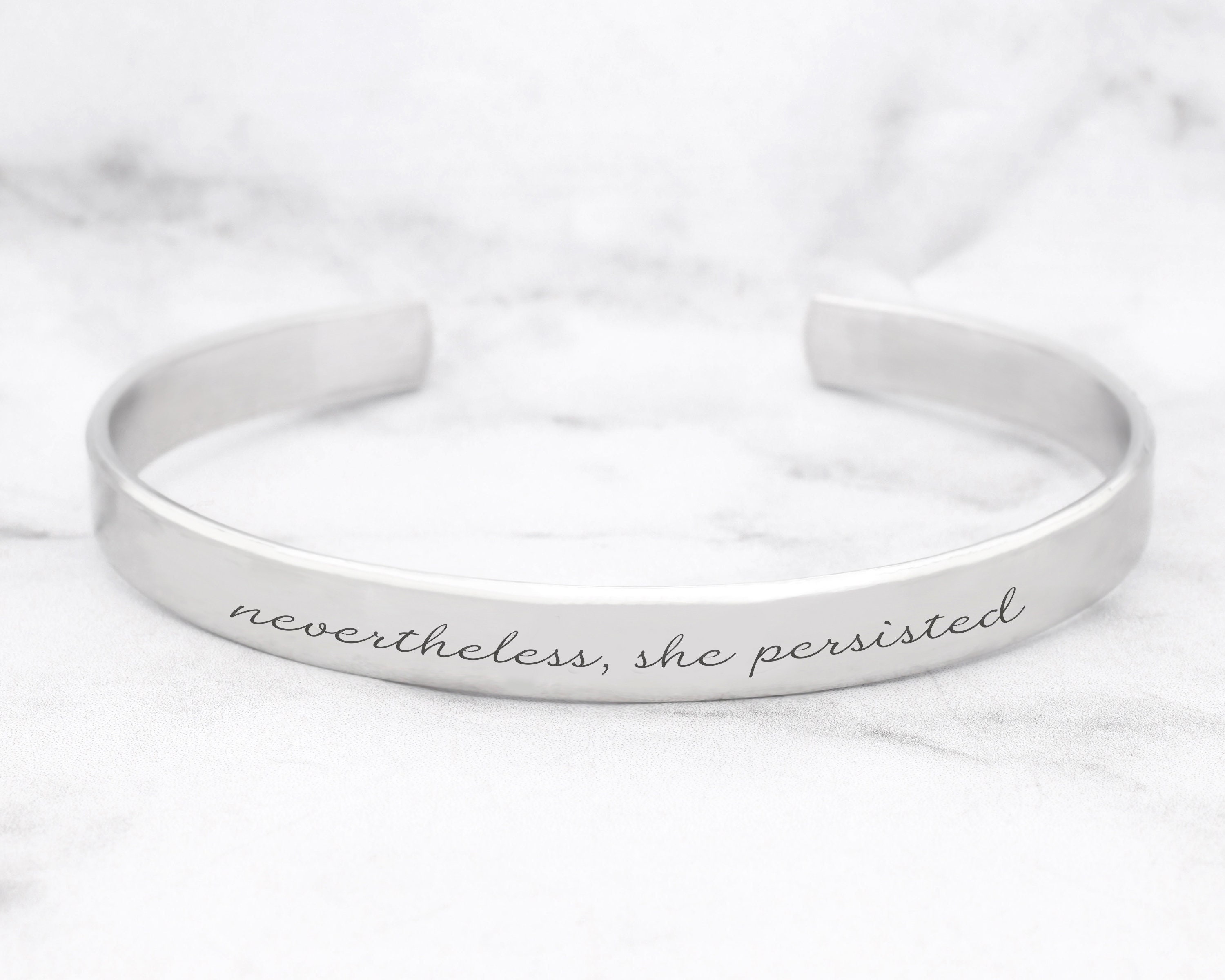 Religious Bracelets for Women Quote Christian Gifts for Her Personalized  Scripture Gold Bible Verse bracelets (13:8-G) - Walmart.com