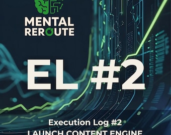 Execution Log 2 – Launch Content Engine | A Build-in-Public Blueprint for Growing a Digital Brand