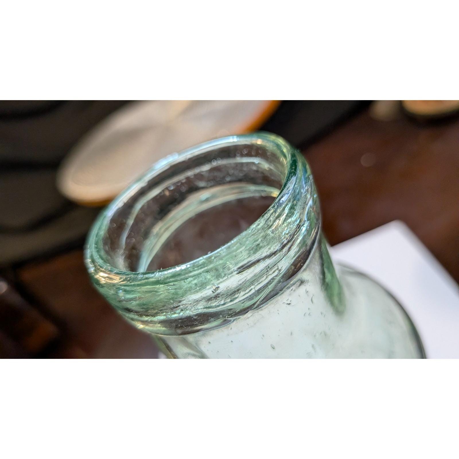 1910's Glass Bottle - Etsy