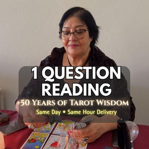 Same Hour 1 Question Tarot Reading | Detailed Psychic Insight and Accurate Answers for Love & Career | Same Day Delivery