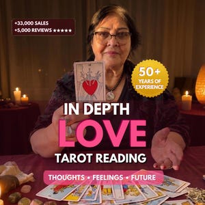 Tiefgründige Liebes-Tarot-Lesung • Hellseherische Liebesdeutung & ehrliche Einblicke in die Seelenpartnerschaft • Klarheit in der Zwillingsflammenbeziehung • Lieferung innerhalb einer Stunde