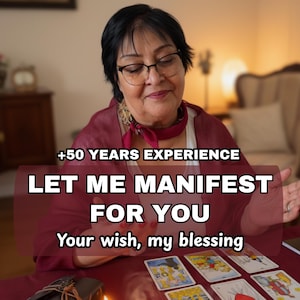 Let Me Manifest For You | Personalized Manifestation Ritual & Medium Psychic Reading for Love, Money, Career, Luck- Success