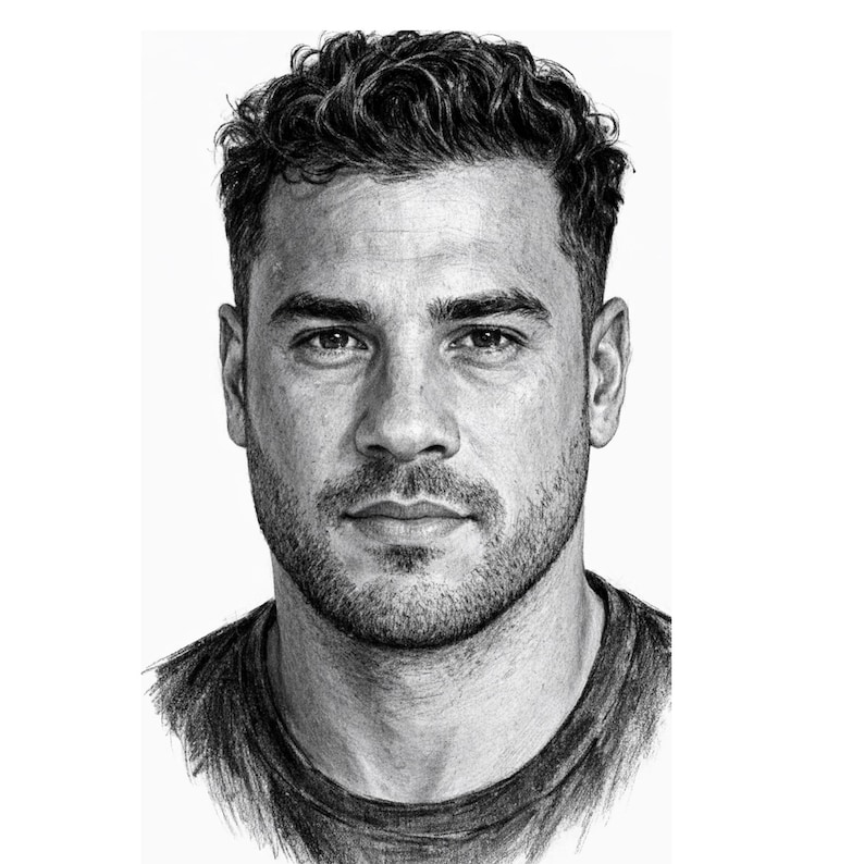 Future Soulmate Drawing and Psychic Tarot Reading, Future Husband or Wife Sketch Portrait, Twin Flame Love Reading image 6