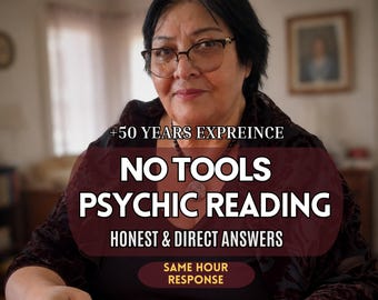 Honest No Tools Psychic Reading | Same Hour Clairvoyant & Telepathy Guidance | Accurate Love and Life Insight
