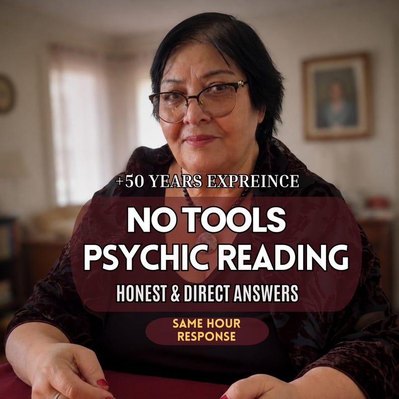 Honest No Tools Psychic Reading | Same Hour Clairvoyant & Telepathy Guidance | Accurate Love and Life Insight image 1