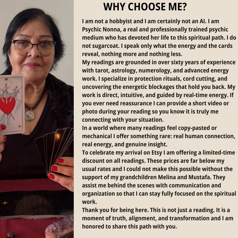 Let Me Manifest For You, Psychic Medium Reading, Manifestation Ritual for Love, Money, Career & Luck | Same Hour image 2