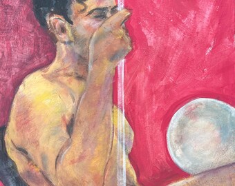 El hombre y la luna