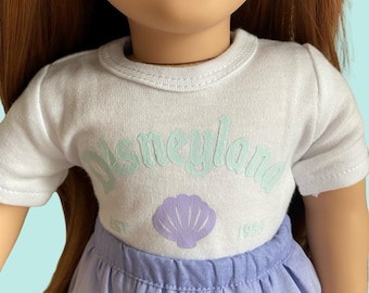 Disney 18 inch Doll T-Shirt Inspired by Ariel