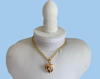 18 inch American Girl Doll Dainty Rhinestone Locket Necklace