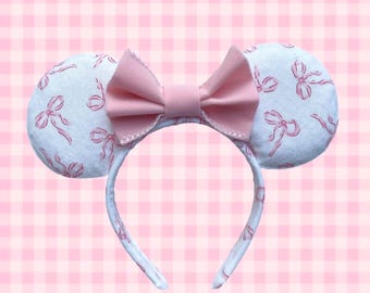 Disney 18 inch Doll Pink Bow Mouse Ears Headband