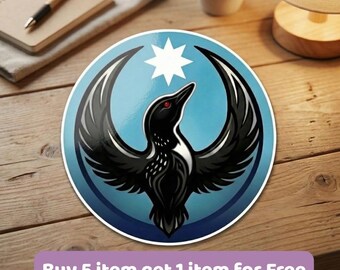 Anti ICE Minnesota Sticker, Rebel Loon Protest Vinyl Decal, Resist Movement Symbol