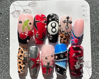 Y2K-pers op de nagels