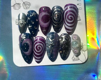 Presse fantaisiste sur les ongles