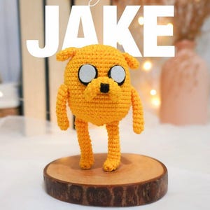 Jake the Dog Crochet Pattern: Adventure Time Amigurumi (PDF Pattern)