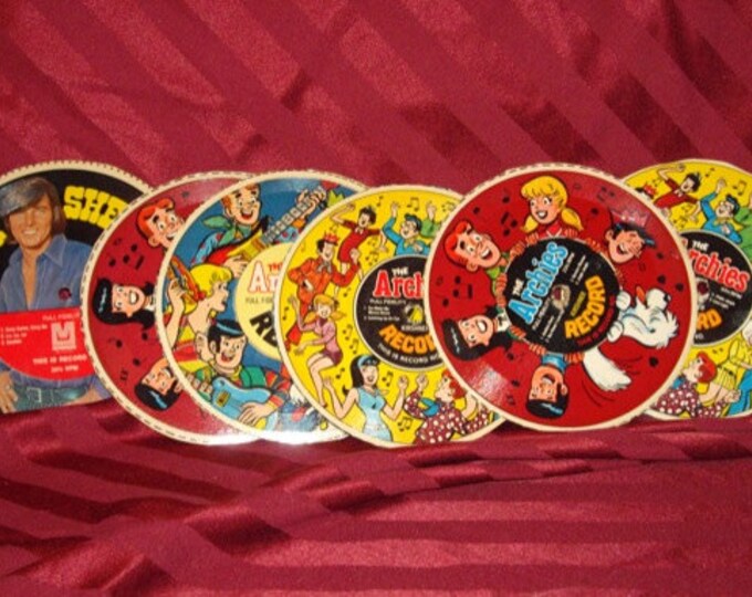 Vintage Cereal Box Records Archies and Bobby Sherman Etsy