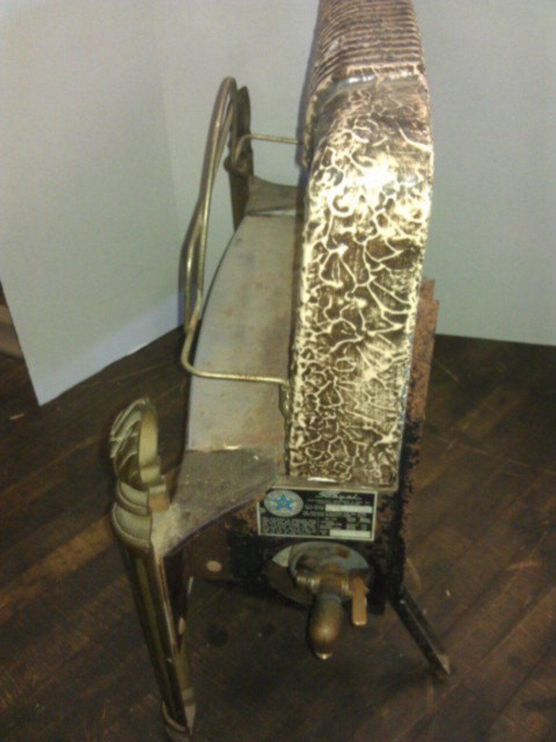 The Royal Antique Gas Fireplace Heater by Chattanooga Etsy