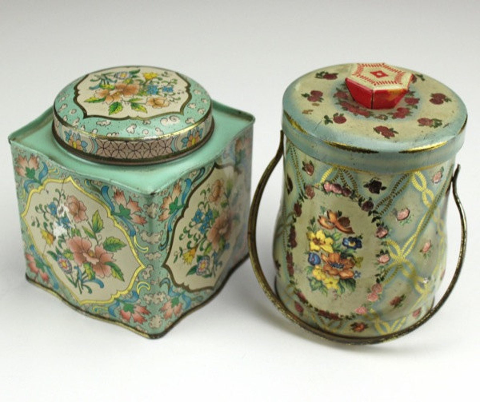 Vintage Candy Tins Made in England Etsy