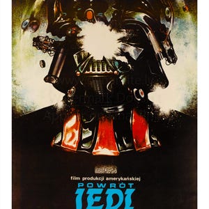 Movie Poster Print STAR WARS - Return of the Jedi Poland Edition Witold Dybowski’s Poster Reprint