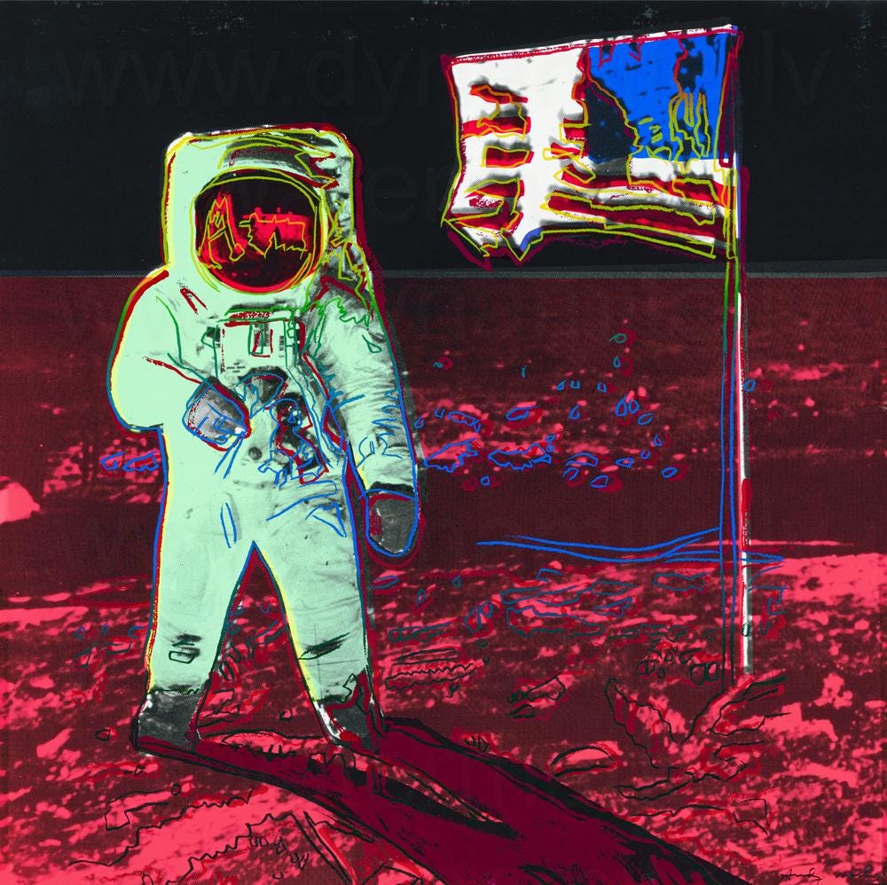 Andy warhol moonwalk - Etsy 日本