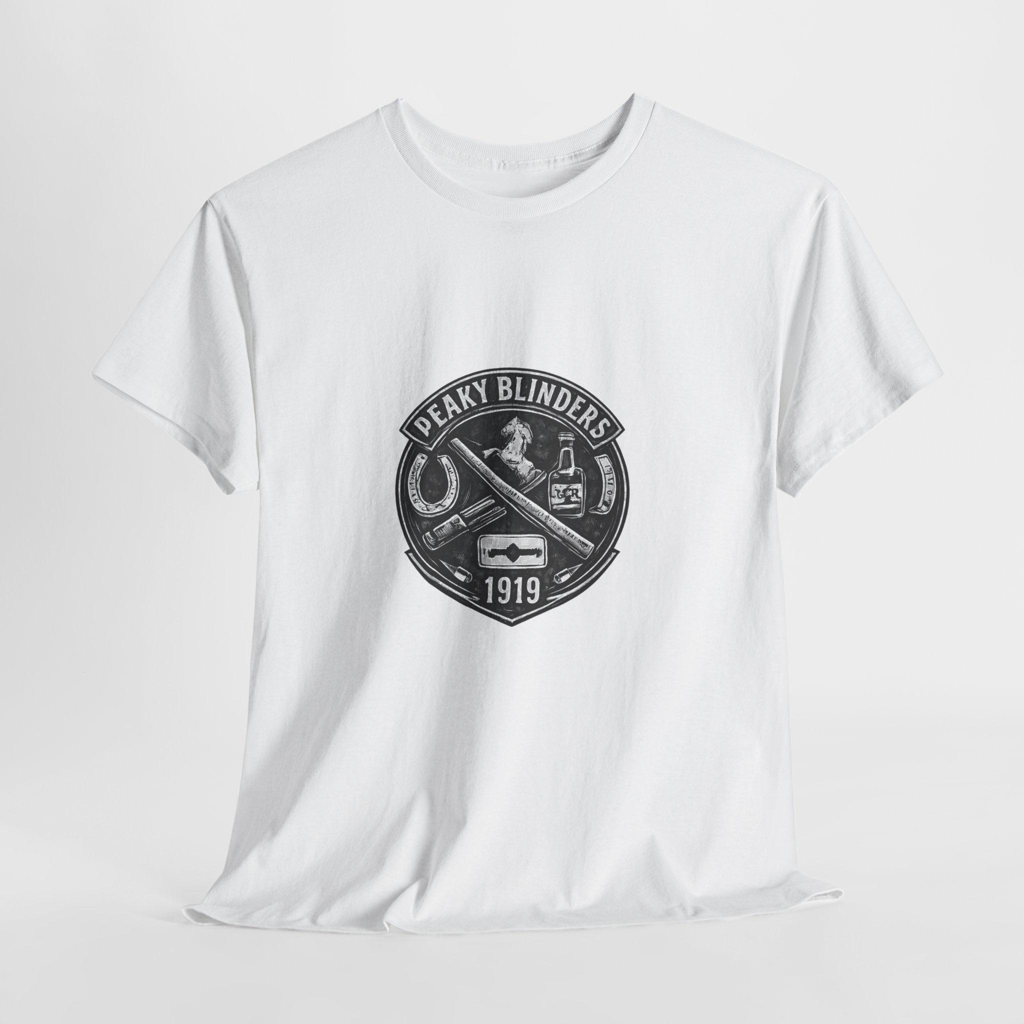T-shirt Peaky Blinders Officiel - Logo Soundtrack 1919, Coton, Coupe Unisexe (noir) - 2